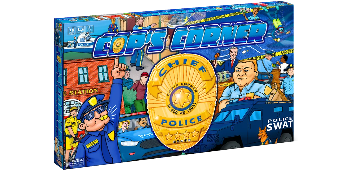 Cops Corner Board Game 